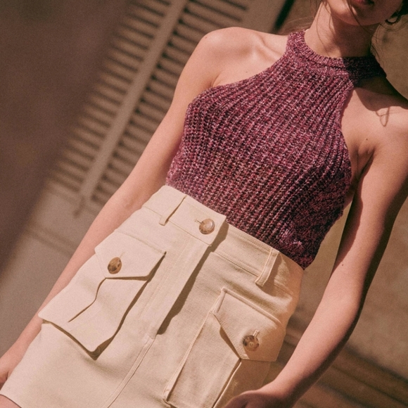 Sezane Vanilla Skirt